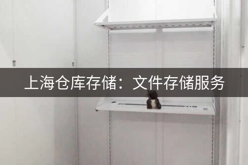 上海仓库存储：文件存储服务，财务凭证存储更放心