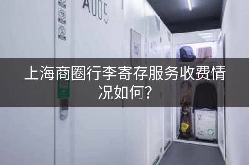 上海商圈行李寄存服务收费情况如何？