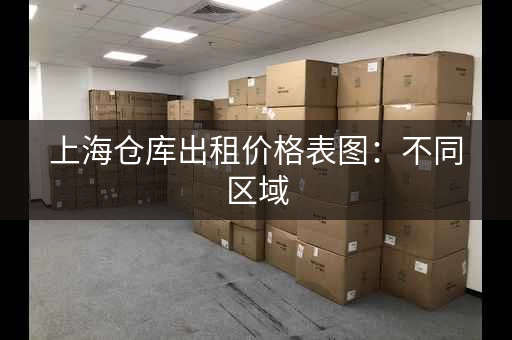 上海仓库出租价格表图：不同区域，不同面积，价格一目了然
