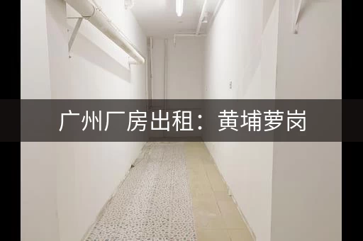 广州厂房出租：黄埔萝岗，花都花东
