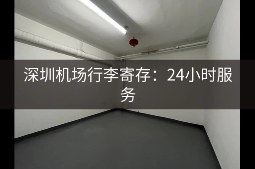 深圳机场行李寄存：24小时服务，方便快捷，不用愁