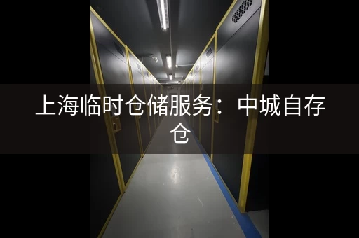 上海临时仓储服务：迷你考拉自存仓，价格优惠