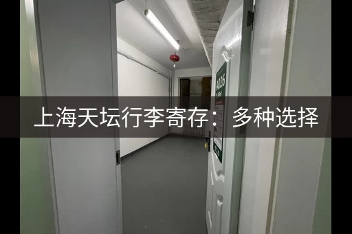 上海天坛行李寄存：多种选择，总有一款适合你！