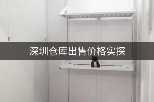 深圳仓库出售价格实探，揭秘真实交易情况！