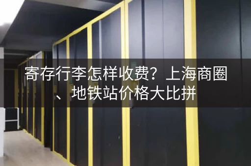 寄存行李怎样收费？上海商圈、地铁站价格大比拼
