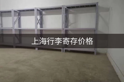 上海行李寄存价格，看这篇就够了