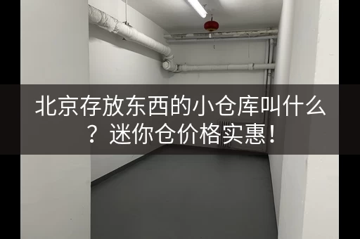 北京存放东西的小仓库叫什么？迷你仓价格实惠！