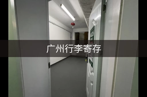 广州行李寄存，寄存鸭50+点任你选