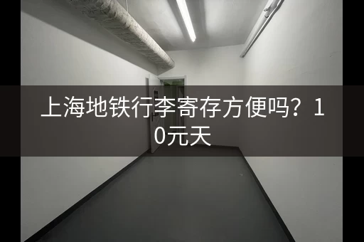 上海地铁行李寄存方便吗？10元天，省心又省力！