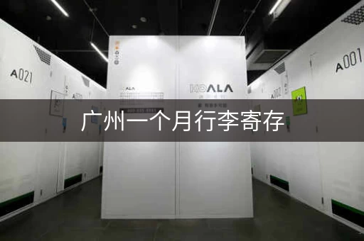 广州一个月行李寄存，价格大比拼