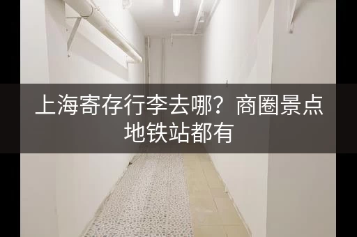 上海寄存行李去哪？商圈景点地铁站都有