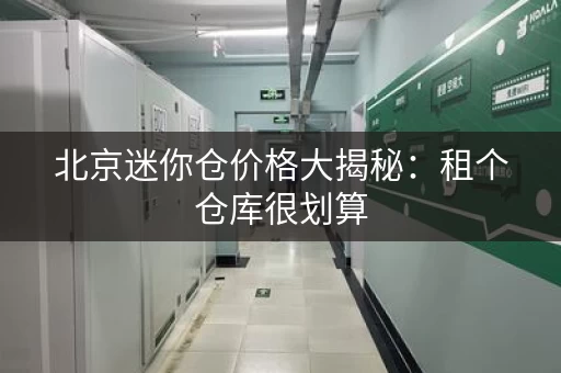 北京迷你仓价格大揭秘：租个仓库很划算