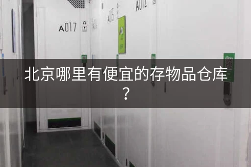 北京哪里有便宜的存物品仓库？