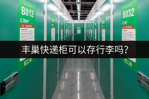 丰巢快递柜可以存行李吗？