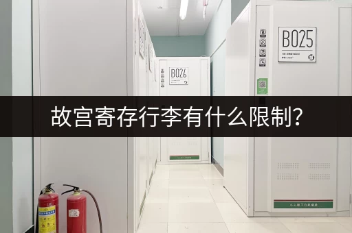 故宫寄存行李有什么限制？