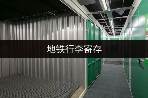 地铁行李寄存，进站后才能存吗？