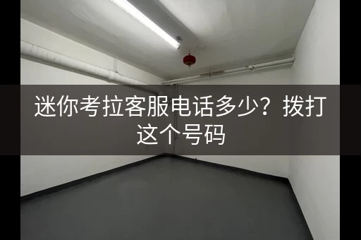 迷你考拉客服电话多少？拨打这个号码，马上就能联系到！