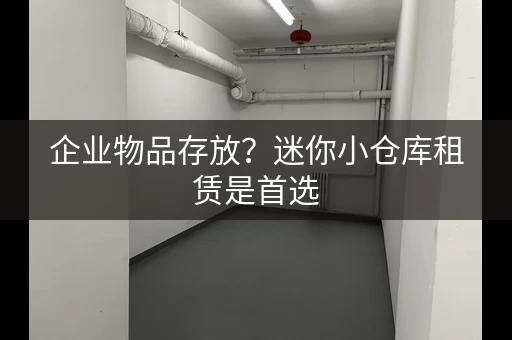企业物品存放？迷你小仓库租赁是首选