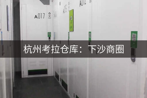 杭州考拉仓库：下沙商圈，便捷高效的仓储服务