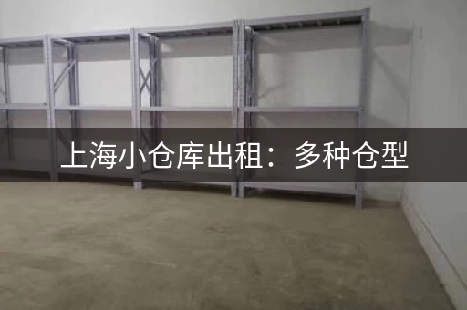 上海小仓库出租：多种仓型，灵活选择