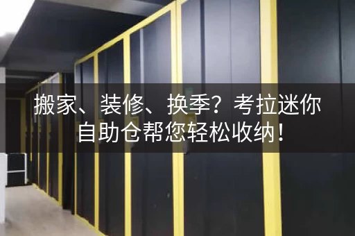 搬家、装修、换季？考拉迷你自助仓帮您轻松收纳！