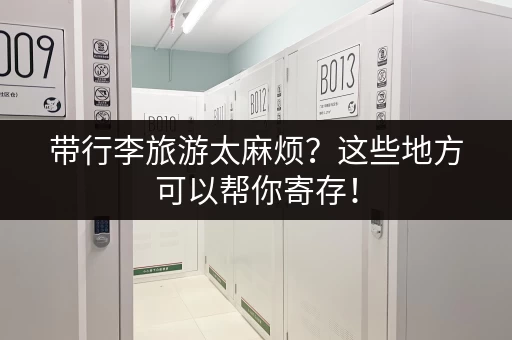带行李旅游太麻烦？这些地方可以帮你寄存！