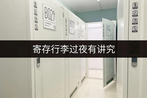 寄存行李过夜有讲究，车站、酒店、迷你仓看这里