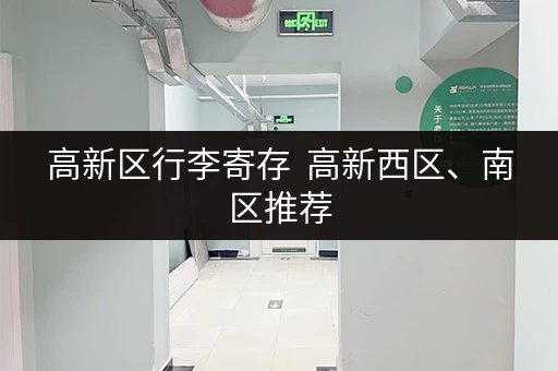 高新区行李寄存  高新西区、南区推荐