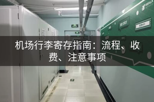 机场行李寄存指南：流程、收费、注意事项