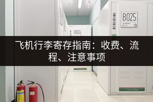 飞机行李寄存指南：收费、流程、注意事项