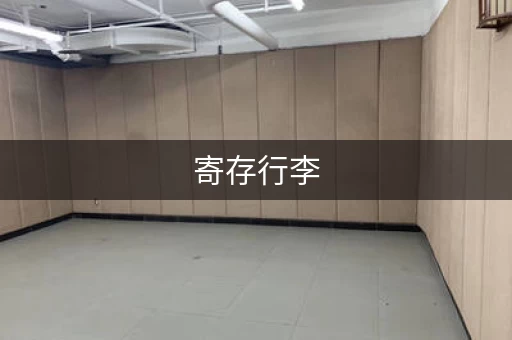 寄存行李，这些地方方便又安全！