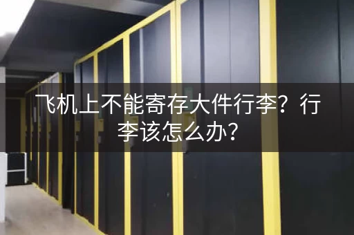 飞机上不能寄存大件行李？行李该怎么办？
