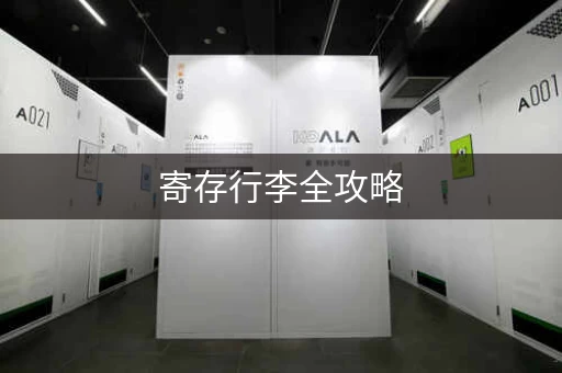 寄存行李全攻略，省心省力玩得嗨