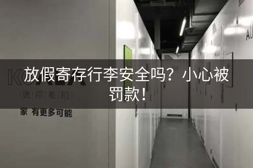 放假寄存行李安全吗？小心被罚款！