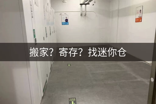 搬家？寄存？找迷你仓，小仓库出租，省心省力
