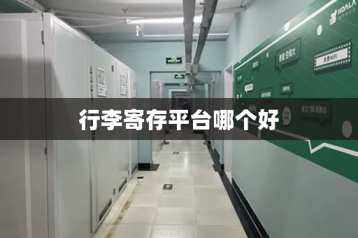 行李寄存平台哪个好，行李寄存平台app