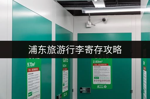 浦东旅游行李寄存攻略，帮你轻松解放双手