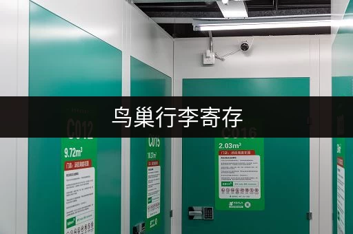 鸟巢行李寄存，这些地方可以去