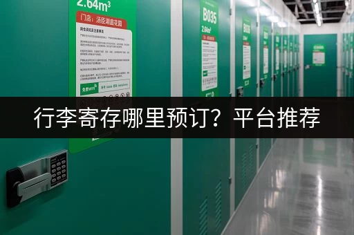 行李寄存哪里预订?平台推荐 行李寄存哪里预订?平台推荐