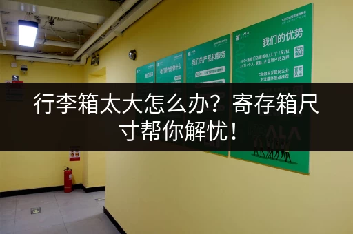 行李箱太大怎么办？寄存箱尺寸帮你解忧！