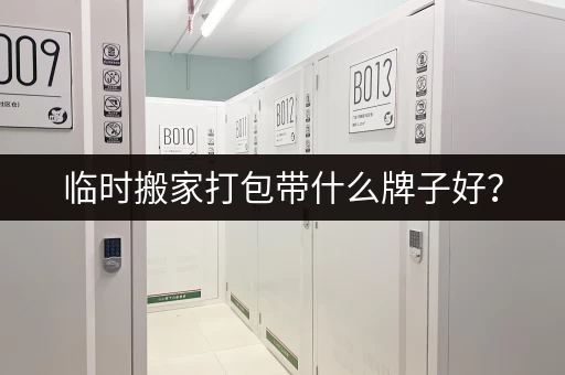 临时搬家打包带什么牌子好？