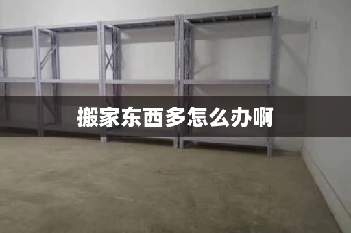 搬家东西多怎么办啊，搬家多余的东西怎么处理