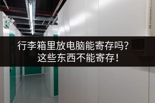 行李箱里放电脑能寄存吗？  这些东西不能寄存！
