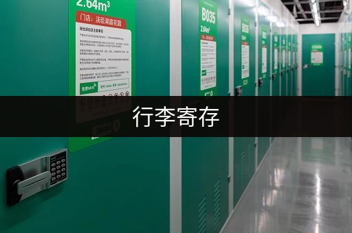 行李寄存，解放双手，轻松旅行