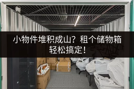 小物件堆积成山？租个储物箱轻松搞定！