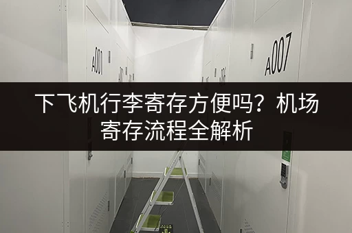 下飞机行李寄存方便吗？机场寄存流程全解析