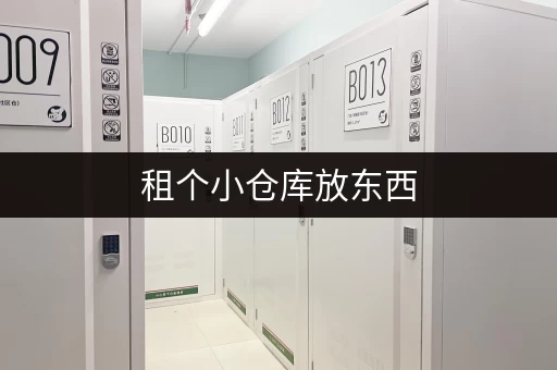 租个小仓库放东西，靠谱吗？