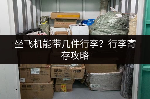 坐飞机能带几件行李？行李寄存攻略