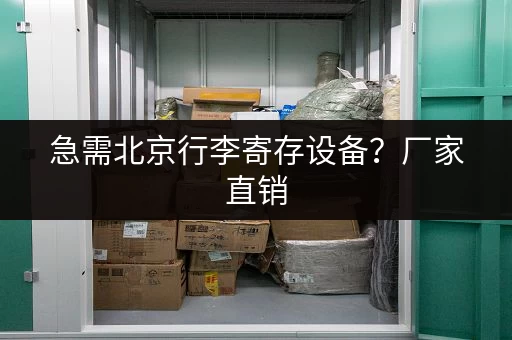 急需北京行李寄存设备？厂家直销，快速送达