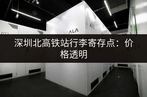 深圳北高铁站行李寄存点：价格透明，位置便利，超值服务
